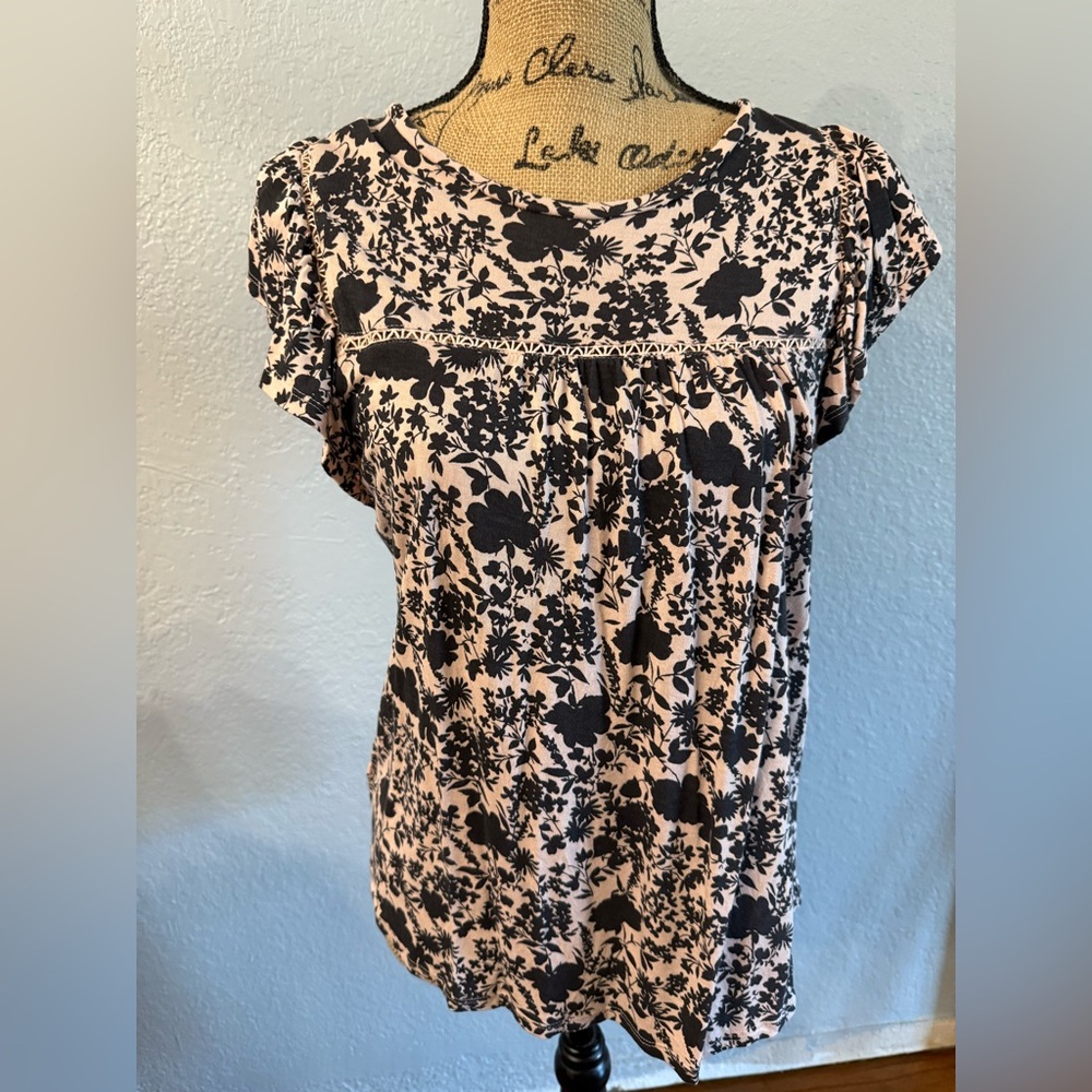 Floral Print Women's Top